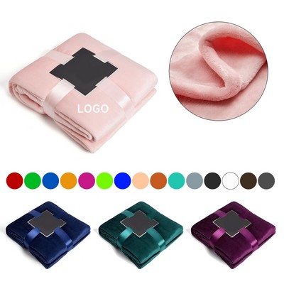 Large Flannel Fleece Throw Blanket