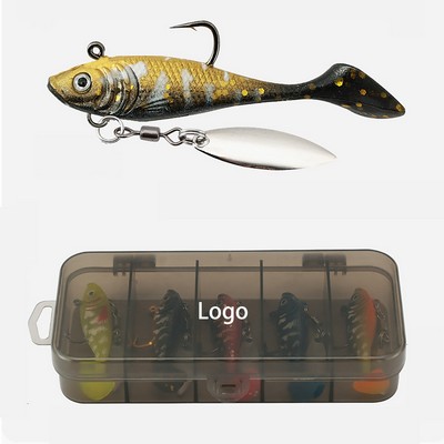 5 Pieces of Soft Lifelike Baits