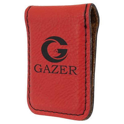 Leatherette Money Clip