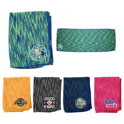 Melange RPET Cooling Towel