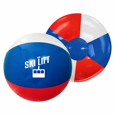 12" Red/White/Blue Beach Ball